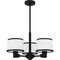 Quoizel Kylen Chandelier 3 Lights Matte Black KYL2822MBK - alternate 4